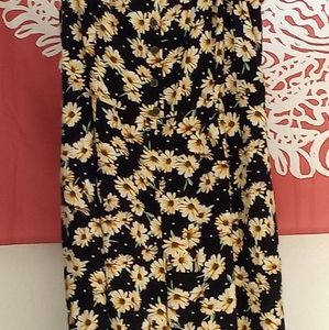 A sunflower jumpsuit